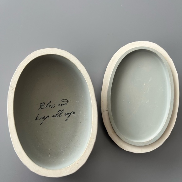 Willow Tree Jewelry Keepsake Box W/Lid “Angel of Prayer” Bless 2003 Susan Lordi - Picture 2 of 9